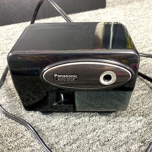 Vintage Panasonic Electric Pencil Sharpener KP310 Auto-Stop Tested & Working